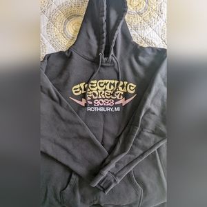 Electric Forest Black Owl Hoodie